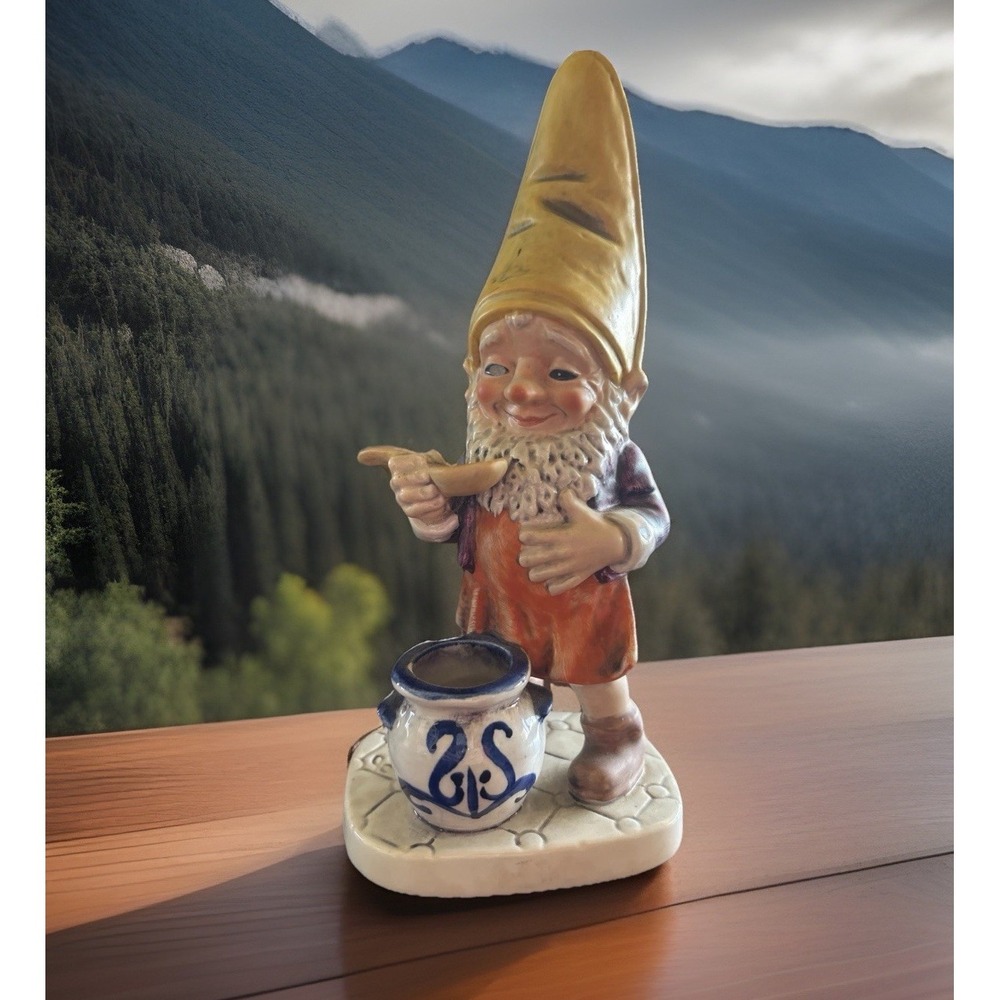 Vintage 1970 Goebel Co-Boy "Sam" The Chef Gnome Well 505 W. Germany Collectible